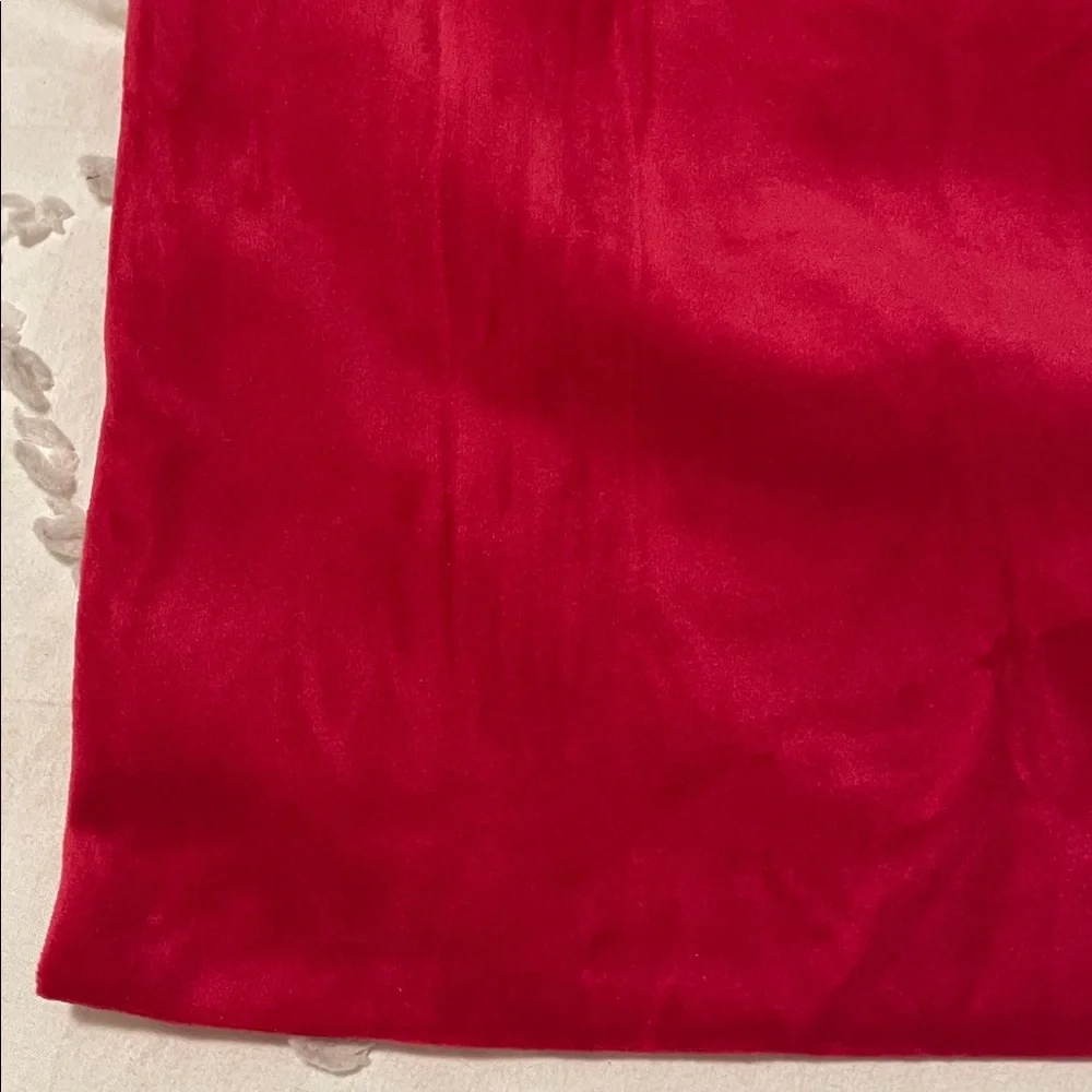 MIULEE Red Velvet Pillow Covers new set of 2